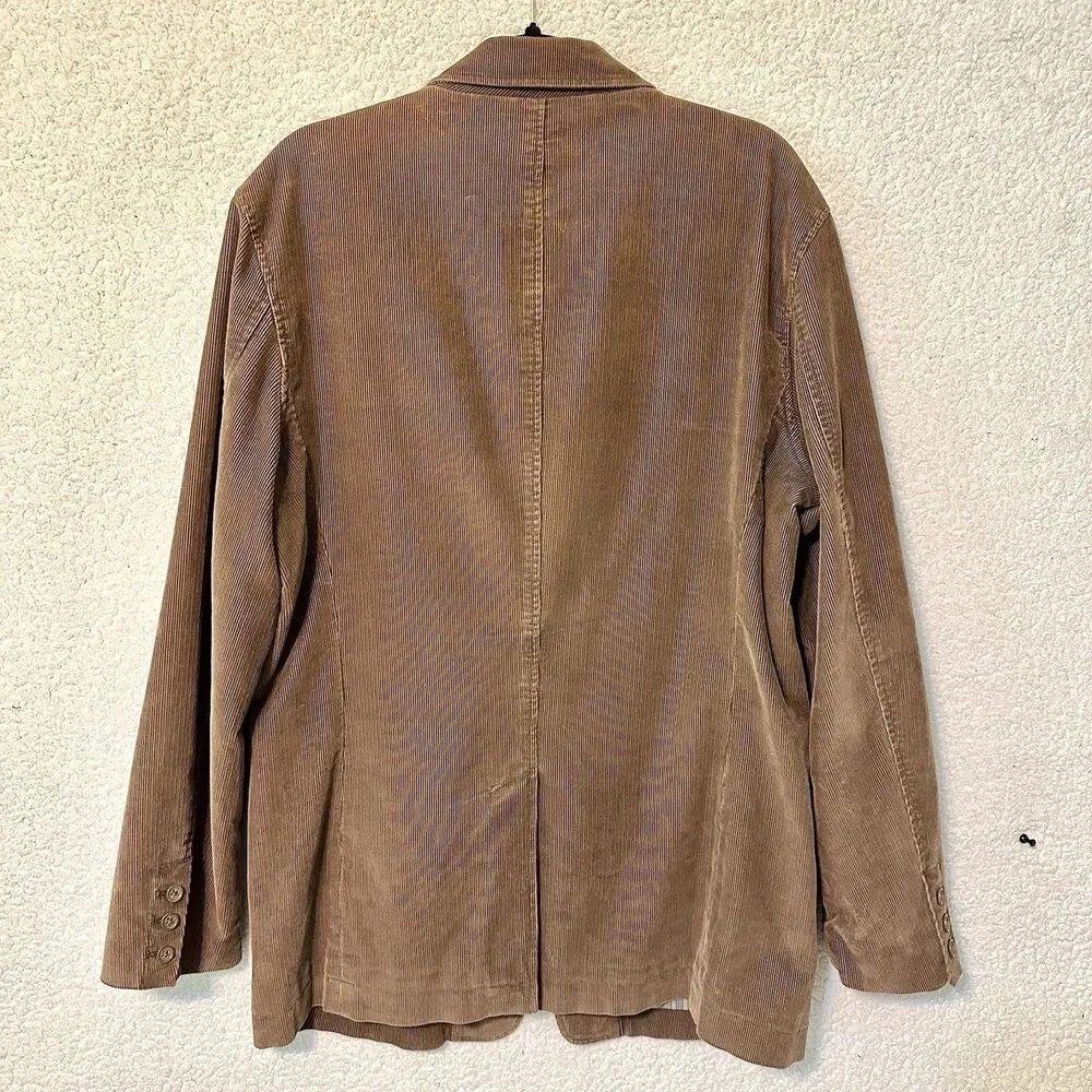 J. Crew Corduroy Blazer Brown Men’s Medium Vintage‎